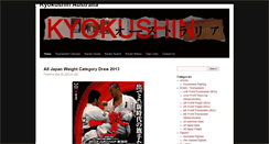 Desktop Screenshot of kyokushinaustralia.com